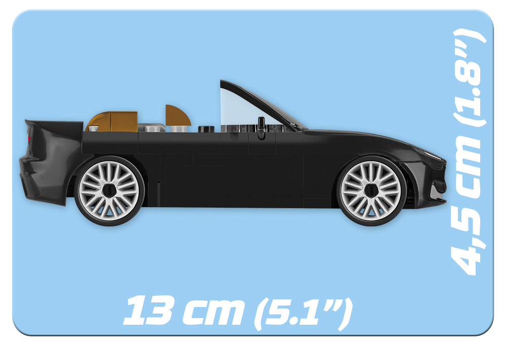 Action Town - Speed Cabrio negro