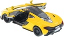 McLaren P1 Escala 1/36 Amarillo