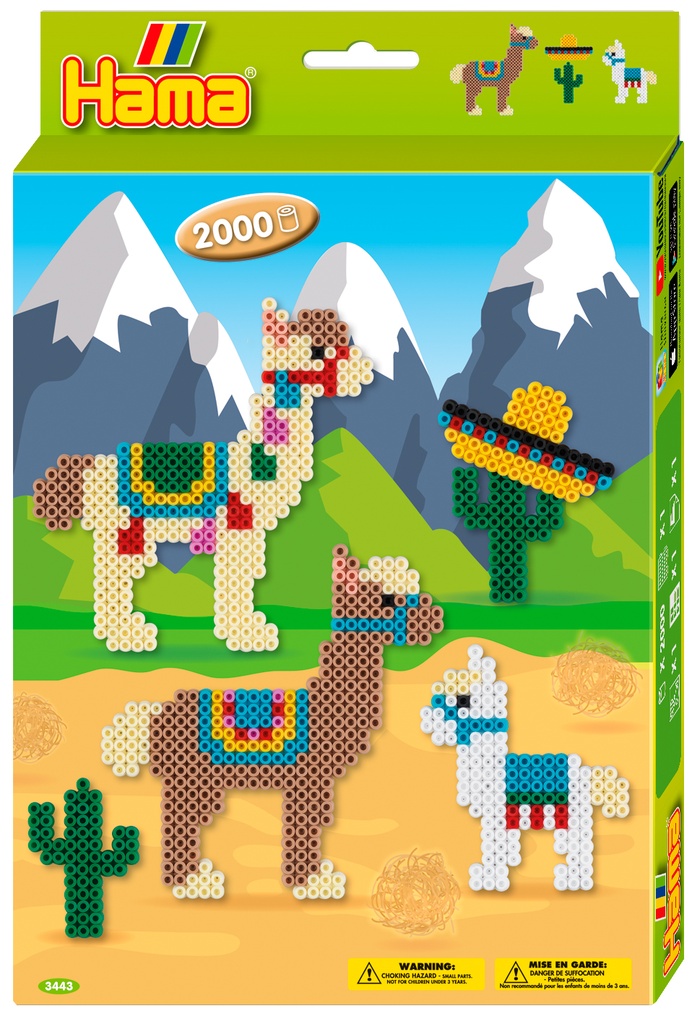 Kit Hama Beads Midi Alpacas