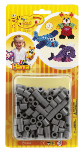 Hama Maxi gris 250 piezas