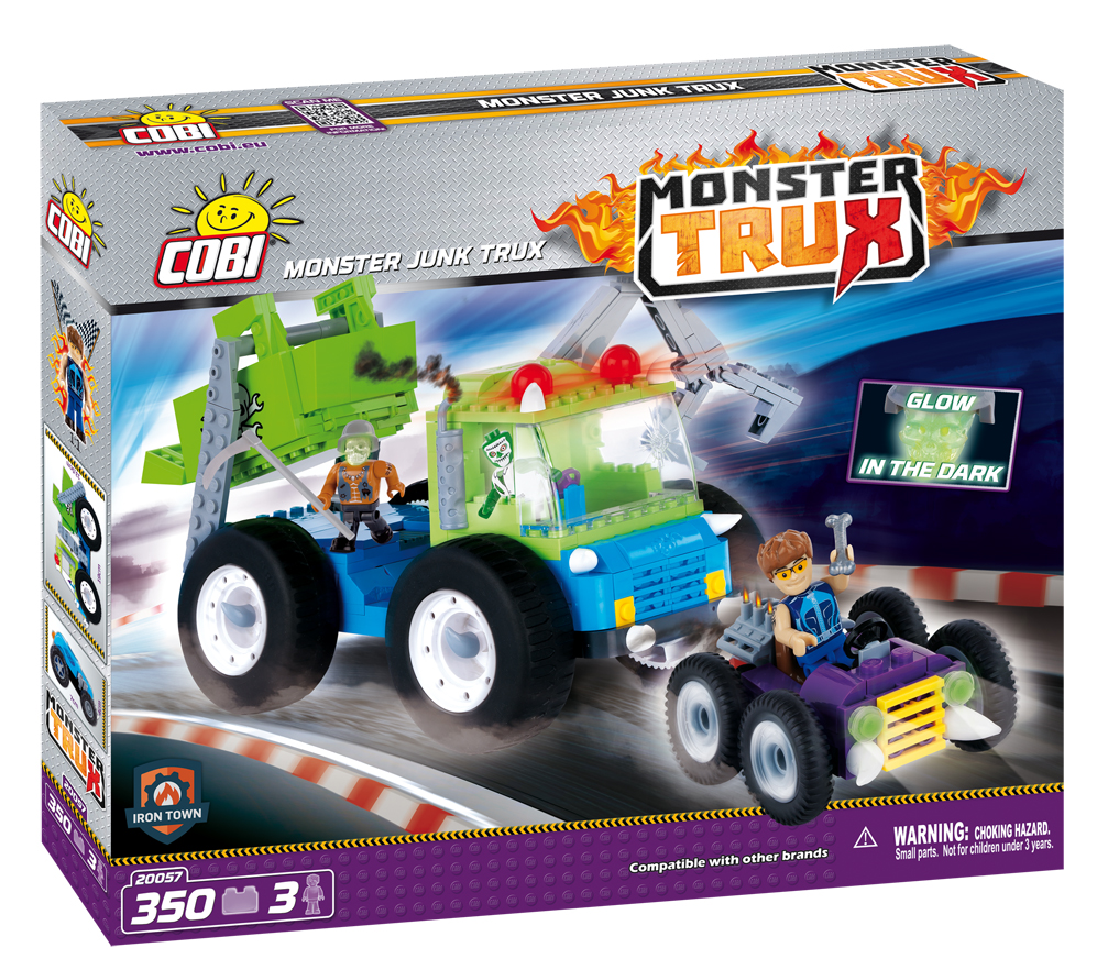 Monster Trux - Camión de la basura monstruoso